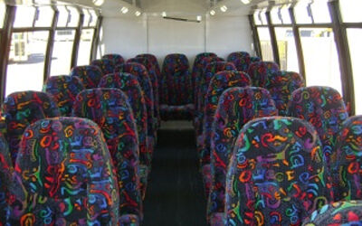 reclining seats in tacoma charter bus rentals